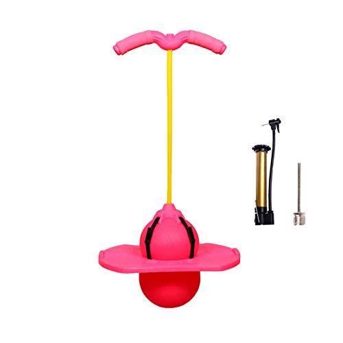 Balls – Balance-Ball mit Pumpe, Griff, Sticks für Outdoor-Spaß, Sticks für Spaß im Freien, hohes Brett für Kinder, Erwachsene, Kinder von Generic