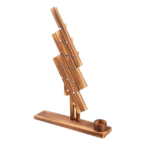 Ballturm, Balance-Kugel-Spielzeug, Spielzeug mit Kugelturm für Kinder, sensorisches Spielzeug mit Holzball für Kinder, Lernspielzeug für Kinder von Generic