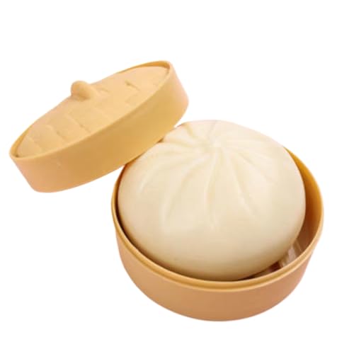 Bao Bun Stimulationsspielzeug, Lebensmittel-Fidget-Spielzeug, Quetschspielzeug für weiche Lebensmittel | Neuheit wie Nahrung, Fidget mit hoher Widerstandsfähigkeit für Menschen, die spielen Bao Bun Stimulationsspielzeug, Lebensmittel-Fidget-Spielzeug, Quetschspielzeug für weiche Lebensmittel | Neuheit wie Nahrung, Fidget mit hoher Widerstandsfähigkeit für Menschen, die spielen von Generic