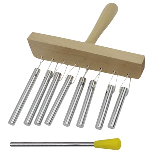 Bar Chimes – Glockenspiel-Musikinstrument, Percussion-Glockenspiel-Musikinstrument Mit Schlägel | Einreihiges Musik-Glockenspielinstrument Für Kinder Und Kleinkinder Bar Chimes – Glockenspiel-Musikinstrument, Percussion-Glockenspiel-Musikinstrument Mit Schlägel | Einreihiges Musik-Glockenspielinstrument Für Kinder Und Kleinkinder von Generic