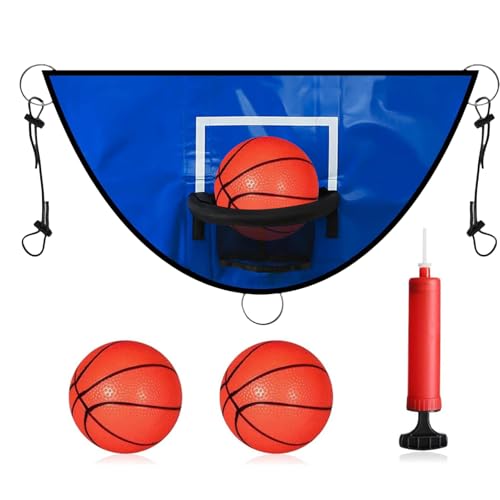 Basketball-Hoop für Trampolin, Basketball-Hoop für Kinder, wasserdicht, verschleißfester Basketballring, Trampolin-Zubehör für Sport von Generic