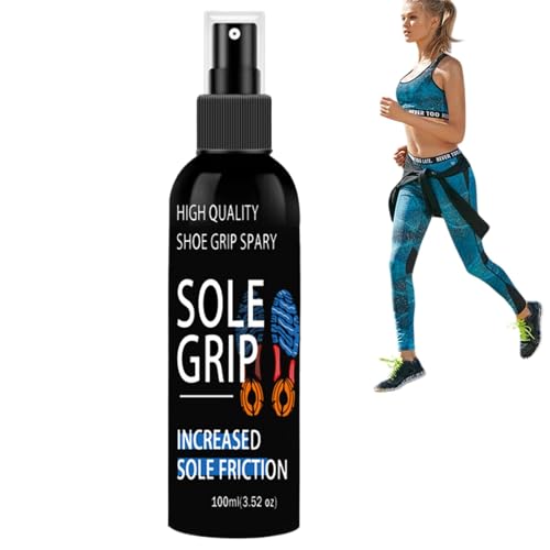 Basketballschuh-Griffspray, 100 ml, Basketballschuhsohlenspray für verbesserte Traktion – Schuhsohlenschutz, Basketballplatz-Griffverstärker für Sneaker-Schuhe von Generic