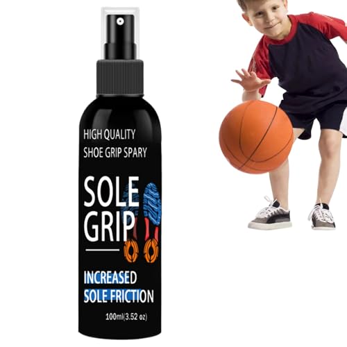 Basketballschuh-Griffspray, 100 ml, Sport-Basketballschuh-Sohlenspray, Sportschuh-Griffspray, Schuhsohlenschutz, Basketballplatz-Griffverstärker für Sneaker-Schuhe Basketballschuh-Griffspray, 100 ml, Sport-Basketballschuh-Sohlenspray, Sportschuh-Griffspray, Schuhsohlenschutz, Basketballplatz-Griffverstärker für Sneaker-Schuhe von Generic
