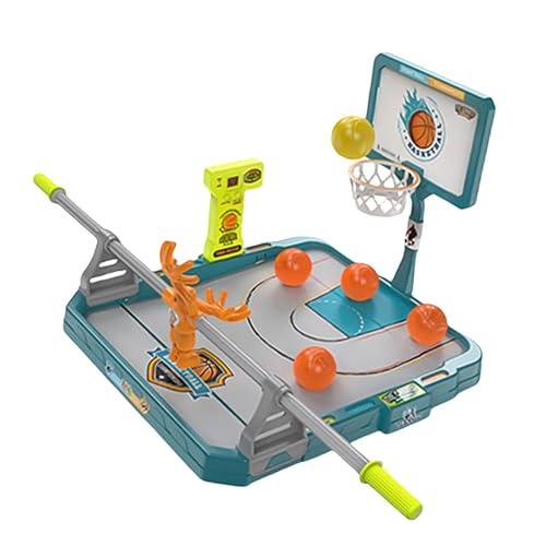 Basketballspielzeug, Tisch-Basketball-Set mit Fingerspitze, kleines Basketball-Set | Brettspiele mit Timer-Funktion für Schule, Zuhause Basketballspielzeug, Tisch-Basketball-Set mit Fingerspitze, kleines Basketball-Set | Brettspiele mit Timer-Funktion für Schule, Zuhause von Generic