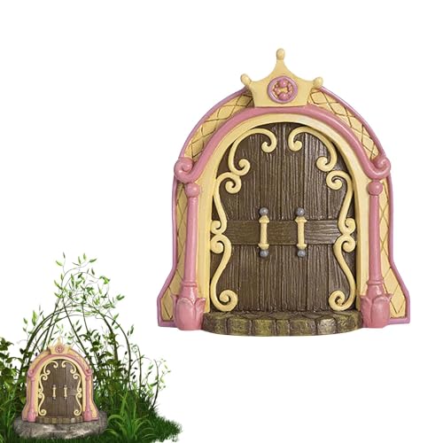 Basteln für die Feentür - -Gartentür, Miniatur-Feentür | -Gartentür, Miniatur-Gartentür für den Außenbereich, Gartentüren für Baum, Basteln für die Feentür - -Gartentür, Miniatur-Feentür | -Gartentür, Miniatur-Gartentür für den Außenbereich, Gartentüren für Baum, von Generic