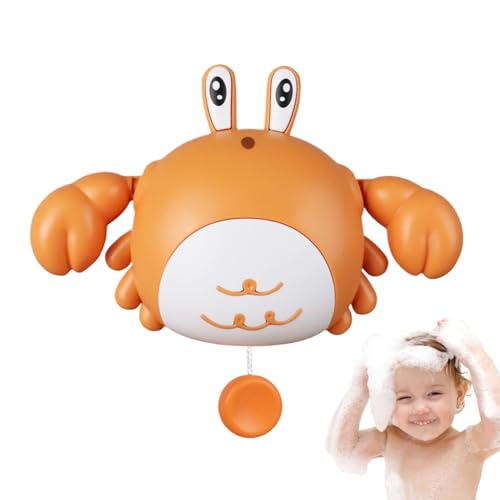 Bathtubey Krabbe - Ziehen Sie Spielzeug Baby, Wasser Freude Kinder | Krabbe Figur Badetier, Leder Spielzeug zum Spaß zusammen auf den Strandwasserspielen Interaktion Kindergarten erkan Bathtubey Krabbe - Ziehen Sie Spielzeug Baby, Wasser Freude Kinder | Krabbe Figur Badetier, Leder Spielzeug zum Spaß zusammen auf den Strandwasserspielen Interaktion Kindergarten erkan von Generic