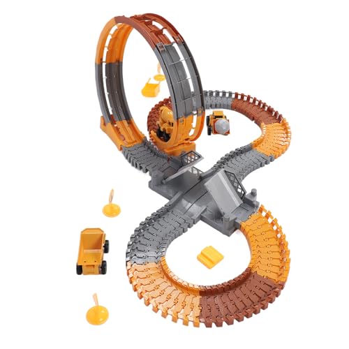 Baul -Rennspuren Spielzeug für Kinderversammlung Spielzeug Endlos Lustige Pädagogische DIY -Engineering -Rennstrecke mit Simulationsautos Baul -Rennspuren Spielzeug für Kinderversammlung Spielzeug Endlos Lustige Pädagogische DIY -Engineering -Rennstrecke mit Simulationsautos von Generic