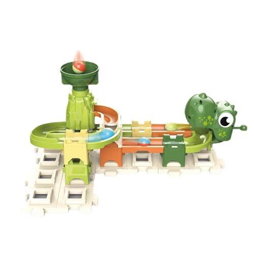 Bauspielzeug für Kinder – Entwickelt Fähigkeiten und Handkoordination mit Dinosaurier-Thema – Nicht batteriebetrieben. Für Kinder ab 3 Jahren. Perfekt zum Spielen im Haus. QkA334 (Green, One Size) von Generic
