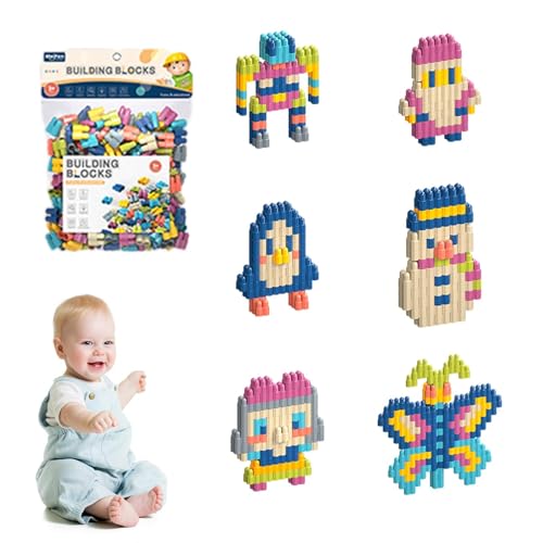 Bausteine-Puzzlespielzeug,Baustein-Puzzles für Kinder - Bauspielzeugset für Kleinkinder,Puzzle-Montagespiel, Lernspielzeug für und Mädchen im Alter von 3–6 Jahren Bausteine-Puzzlespielzeug,Baustein-Puzzles für Kinder - Bauspielzeugset für Kleinkinder,Puzzle-Montagespiel, Lernspielzeug für und Mädchen im Alter von 3–6 Jahren von Generic
