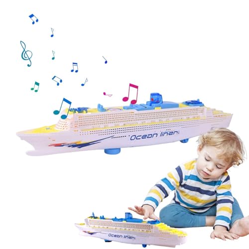 Bausteine Set für Kreuzfahrtschiff Modell - Detailreiche, elegante maritime Deko | Elegantes Kreuzfahrtschiff, Schreibtischaufsteller, Sammlerspielzeug Bausteine Set für Kreuzfahrtschiff Modell - Detailreiche, elegante maritime Deko | Elegantes Kreuzfahrtschiff, Schreibtischaufsteller, Sammlerspielzeug von Generic