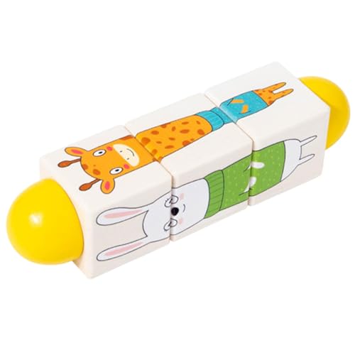 Bausteine für Kleinkinder, Spielzeugbausteine für Kleinkinder, pädagogischer Bauklotz mit Rotation, Lernspielzeug im Vorschulklasse, Creat Bausteine für Kleinkinder, Spielzeugbausteine für Kleinkinder, pädagogischer Bauklotz mit Rotation, Lernspielzeug im Vorschulklasse, Creat von Generic