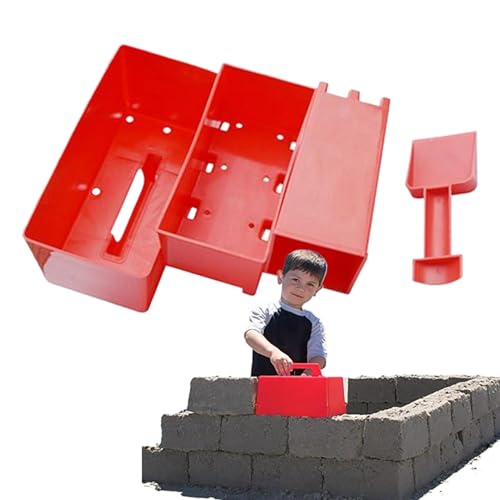 Beach Toy Set, Sandbox Toys,Gebäude Kit Ziegelmauer Schimmel 4X | Außen am Meer Playset, Sandbox Castle Building Toy, für, Mädchen von Generic