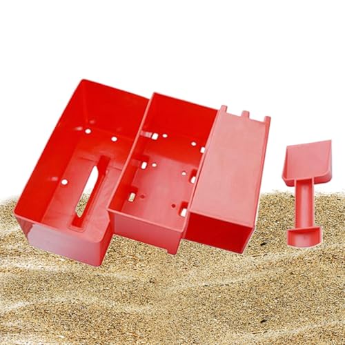 Beach Toy Set, Sandbox Toys - 4X Sand Backsteinmauer Schimmelpaste Gebäude Kit - Außen am Meer Playset, Sandbox Castle Building Toy, für, Mädchen von Generic