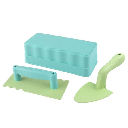 Beach Toys - Compact Handheld Play Gear, Multi -Tool Sandbox Kit | Bunte Miniatur-Ziegel-Shaper Schaufel, kreatives Lernen für Kinder, Urlaubsspaß, Nass-Park-Abenteuer, Schwimmbad Erholungszeit von Generic