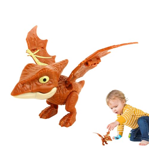 Beißendes Dinosaurier-Spielzeug – Kreatives Dinosaurier-Spielzeug für | Interaktive Handpuppe in Tierform mit beißender Hand, ideal für , Mädchen und Dinosaurier-Fans. von Generic