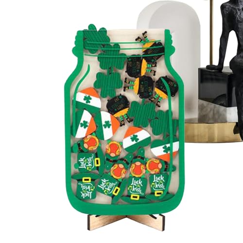 Belohnungsglas aus für Kinder, Belohnungsglas aus | Kleeblatt-Verhaltensbelohnungsglas,Belohnungsglas für Schüler, Belohnungstabelle für Kinder, Dekoration für Zuhause im Klassenzimmer Belohnungsglas aus für Kinder, Belohnungsglas aus | Kleeblatt-Verhaltensbelohnungsglas,Belohnungsglas für Schüler, Belohnungstabelle für Kinder, Dekoration für Zuhause im Klassenzimmer von Generic