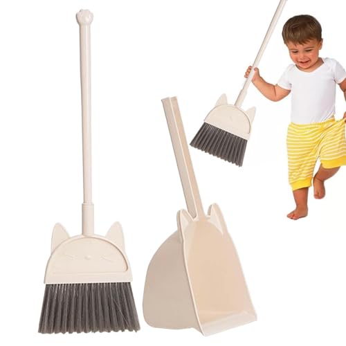 Besen- und Kehrschaufel-Set für Kinder – Reinigungsset für Kleinkinder, Zubehör für die Spielküche, Spielzeug für Kleinkinder und Besen- und Kehrschaufel-Set für die Küche, lustig und lehrreich Besen- und Kehrschaufel-Set für Kinder – Reinigungsset für Kleinkinder, Zubehör für die Spielküche, Spielzeug für Kleinkinder und Besen- und Kehrschaufel-Set für die Küche, lustig und lehrreich von Generic