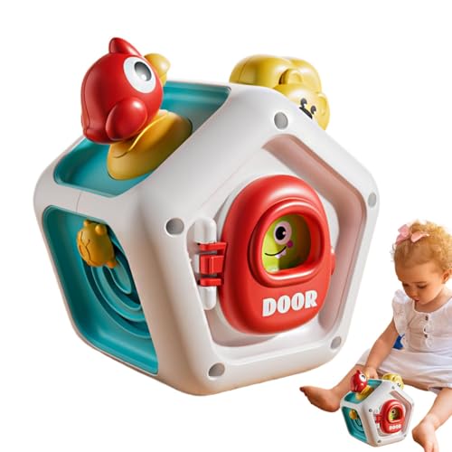 Besetzter Aktivitätswürfel | Reiseaktivitäten-Busy-Cube, sensorischer Busy-Cube, Reise-Lernspielzeug, Reiseaktivitäten-Busy-Cube für Kinderspielzeug, Mädchen, , Kinder ab 6 Monaten Besetzter Aktivitätswürfel | Reiseaktivitäten-Busy-Cube, sensorischer Busy-Cube, Reise-Lernspielzeug, Reiseaktivitäten-Busy-Cube für Kinderspielzeug, Mädchen, , Kinder ab 6 Monaten von Generic