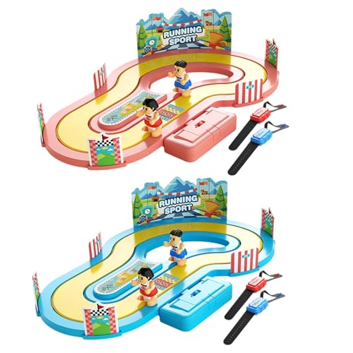 Bewegungssensor Geschwindigkeitsrennen - Zweispieler Interaktives Spiel - Rennspiel Spielzeug | Für Kinder Jugendliche Eltern Familie Freunde von Generic
