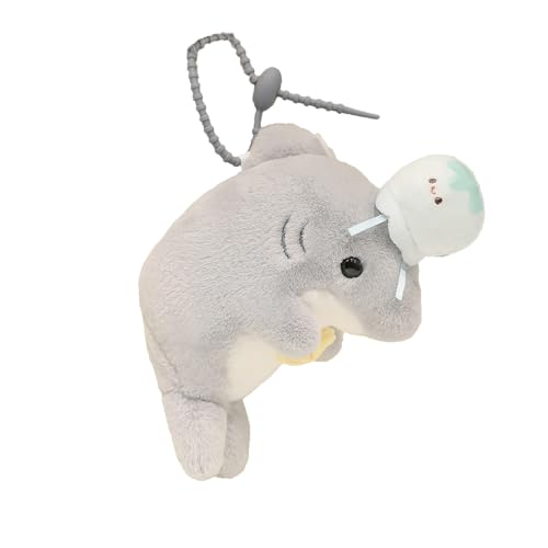 Bezauberndes Ozeantier zum Aufhängen, rotierender Kopf, interaktives Spielzeug für Kinder, Jungen und Mädchen, Kleinkinder, Kinderzimmer, Schlafzimmer KzW863 (C, 15cm) von Generic