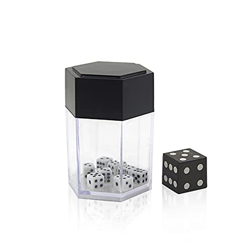 Generic Big Dice Bomb Magic Trick Prop - Schwarz Dodekaeder Würfel - Kunststoff - Magic Trick von Generic