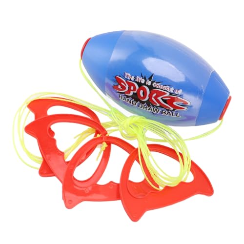 Bilaterales Handschiebeball, Pull Ball Game Funny 2 Spieler Interaktive Bilaterale Koordination Fitness Ziehen Sportspielzeug für Jungen und Mädchen (Flacher Stil) von Generic
