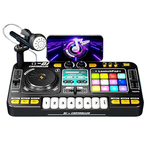 Bildungsleitungs -DJ -Tastatur - Digitales Klavier mit integrierten Tracks, Soundpads und Batterie -Rhythmen | Schöpfer von Bildungs- und lustiger Musik für Kleinkinder und Kinder, um den Rhythmus zu Bildungsleitungs -DJ -Tastatur - Digitales Klavier mit integrierten Tracks, Soundpads und Batterie -Rhythmen | Schöpfer von Bildungs- und lustiger Musik für Kleinkinder und Kinder, um den Rhythmus zu von Generic