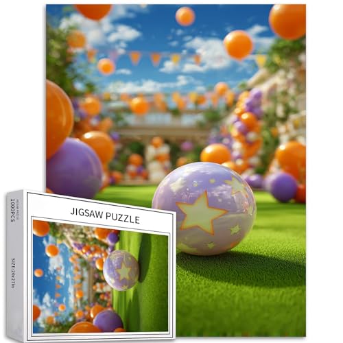 Billardkugeln mit Sternmuster, 1000-teiliges Puzzle für Erwachsene, Halloween-Kunstpuzzle, bunt, DIY-Puzzles für Heimdekoration, Geschenke, Familienpuzzle, perfekt für Spieleabende, 50 x 70 cm Billardkugeln mit Sternmuster, 1000-teiliges Puzzle für Erwachsene, Halloween-Kunstpuzzle, bunt, DIY-Puzzles für Heimdekoration, Geschenke, Familienpuzzle, perfekt für Spieleabende, 50 x 70 cm von Generic