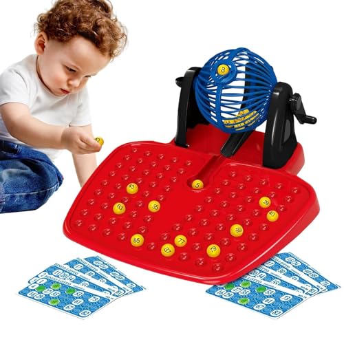 Bingo-Ball-Maschine, Lotteriespiel für Bingo-Maschine – Bingo-Maschinen-Käfigspiel mit Bingo-Käfig, Bingo-Spielmaschine für Club, Haus Bingo-Ball-Maschine, Lotteriespiel für Bingo-Maschine – Bingo-Maschinen-Käfigspiel mit Bingo-Käfig, Bingo-Spielmaschine für Club, Haus von Generic