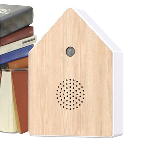 Bird Singing Speaker - Bird Chirping Motion Detector Box | Nature Sounds Box with Timer, 9 Birds Songs, Brook Whispers & Spring for Toilet Spa and Relaxation Natural Voice for Meditation von Generic