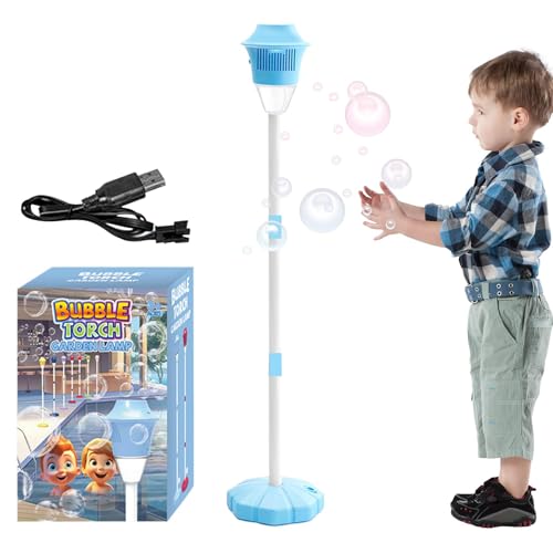 Blasenspinner, LED-Fackel, automatischer Blasenstab für Kinder, mit Lichtern und Sound, Spielzeug für den Außenbereich, für Garten, Party, Geburtstag, Weihnachten, Ostern Blasenspinner, LED-Fackel, automatischer Blasenstab für Kinder, mit Lichtern und Sound, Spielzeug für den Außenbereich, für Garten, Party, Geburtstag, Weihnachten, Ostern von Generic