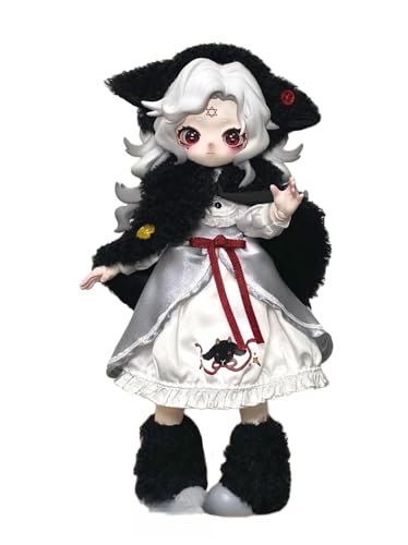 Blindbox Nyssa Bizarre Nightmare-Serie, 1/12 BJD-Puppe, Actionfiguren in OB11-Größe, bewegliche Puppen mit Puppenkleidung, Überraschungsgeschenkspielzeug(Limited) von Generic