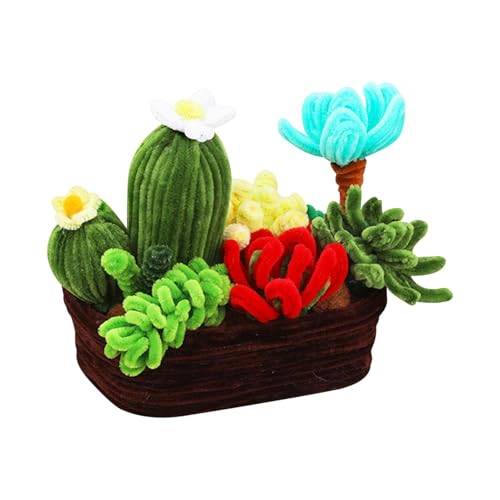 Blumen-Bastelset für Mädchen, Blumenstrauß-Set - Dunkelgrüne Pfeifenreiniger zum Basteln | Ferienhausdekorationen, Pfeifenreiniger-Bastelbedarf, kreative Autoverzierungen für Frauen und Mädchen Blumen-Bastelset für Mädchen, Blumenstrauß-Set - Dunkelgrüne Pfeifenreiniger zum Basteln | Ferienhausdekorationen, Pfeifenreiniger-Bastelbedarf, kreative Autoverzierungen für Frauen und Mädchen von Generic