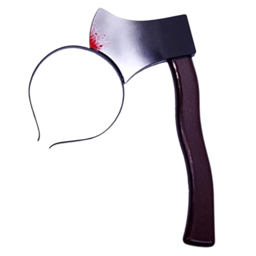 Blutiges Halloween-Horror-Haarband – Gruseliges Kostüm für Blutiges Stirnband | Requisiten für Bluthelm, Halloween-Horror-Haarbänder, blutige Axt für C Blutiges Halloween-Horror-Haarband – Gruseliges Kostüm für Blutiges Stirnband | Requisiten für Bluthelm, Halloween-Horror-Haarbänder, blutige Axt für C von Generic