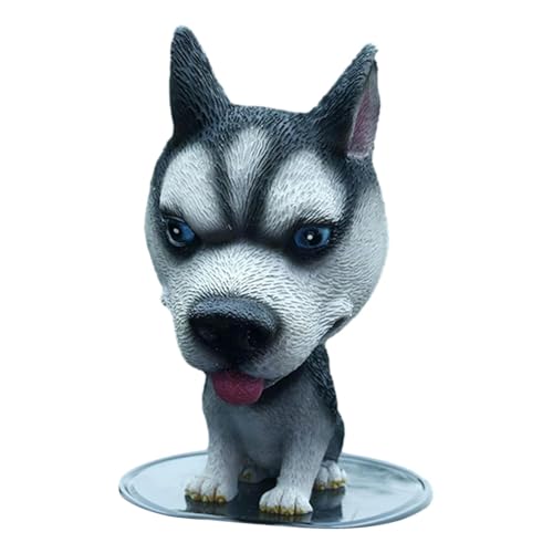 Bobble Head Dog Für Auto Dashboard | Lustige Köpfe Von Bobble -Köpfen Für Autos - miini -Autokopfspielzeug, Langlebiger Heimblasenkopf, Laden, Küche Bobble Head Dog Für Auto Dashboard | Lustige Köpfe Von Bobble -Köpfen Für Autos - miini -Autokopfspielzeug, Langlebiger Heimblasenkopf, Laden, Küche von Generic