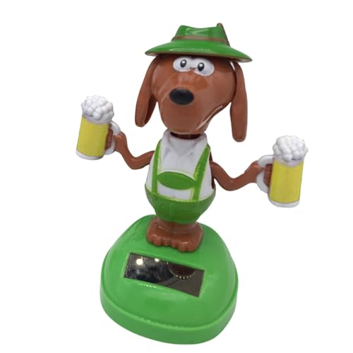 Bobble-Kopf-Dekoration für das Armaturenbrett, tanzender Hund mit Solarenergie, dekoratives Schaukelspielzeug für Puppenauto, mit Hunde-Armaturenbrett, dekoratives Spielzeug Bobble-Kopf-Dekoration für das Armaturenbrett, tanzender Hund mit Solarenergie, dekoratives Schaukelspielzeug für Puppenauto, mit Hunde-Armaturenbrett, dekoratives Spielzeug von Generic