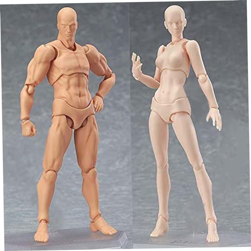 Body Chan und Kun Movable PVC Actionfigur Modelle für SHF Version 2.0 Gold 2PCs. von Generic