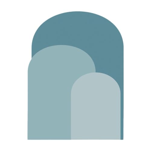 Bogenwand Aufkleber PVC Tapete Feiertagstür Esszimmer Schlafzimmer Dekoration Wandaufkleber, Blau Bogenwand Aufkleber PVC Tapete Feiertagstür Esszimmer Schlafzimmer Dekoration Wandaufkleber, Blau von Generic