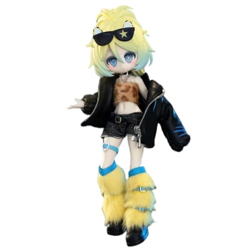 Bonnie: Elektronische Süße Haustierserie OB11 1/12 Bjd Action Sammelfigur Anime-Modell Geschenk 1/12 BJD Puppenspielzeug,Keine Zusätzlichen Geschenke(Yellow) von Generic