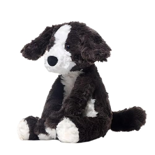 Border Collie, Border Collie Plüschtier, realistisches Plüschtier - Simuliertes Tierplüschtier, Umarmungsdekoration für Kinder, Mädchen, Familie von Generic