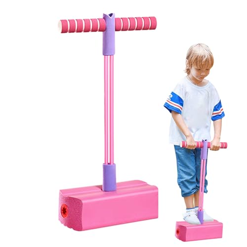 Bounce Stick for Kids - Leuchten Sie Schaumsparm mit quietschendem Sound | Easy-Grip-Jump-Spielzeug für Kleinkinder, unterhaltsame Balance-Trainingsausrüstung für den Gebrauch im Innenbereich, sichere Bounce Stick for Kids - Leuchten Sie Schaumsparm mit quietschendem Sound | Easy-Grip-Jump-Spielzeug für Kleinkinder, unterhaltsame Balance-Trainingsausrüstung für den Gebrauch im Innenbereich, sichere von Generic