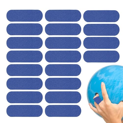 Bowling-Daumengriffband – 20er-Pack atmungsaktives, flexibles Klebeband | Schützendes Fingerband für Bowler, Volleyball & Sport | Anti-Rutsch-, weiche elastische Daumenschutz für besseren Halt und von Generic