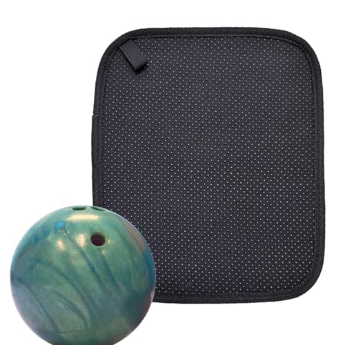 Bowlingkugel-Handtuch – Shammy-Pad mit Punkten, Handtuch zum Trocknen von sauberem Schmutz und Öl | Für Bowlingball und Bowlingbahn, Handtuch Che Assor von Generic
