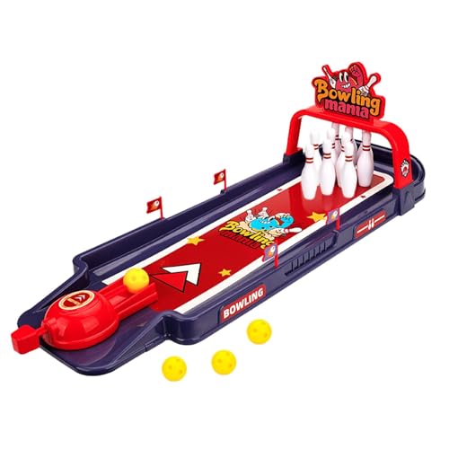 Bowlingspiel für Kleinkinder, lustiges Schreibtischspielzeug für Schreibtischdekoration, kleines Bowling-Set, Brettspiele für Männer, Frauen, Kinder, Jugendliche, T Bowlingspiel für Kleinkinder, lustiges Schreibtischspielzeug für Schreibtischdekoration, kleines Bowling-Set, Brettspiele für Männer, Frauen, Kinder, Jugendliche, T von Generic
