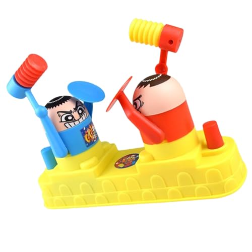 Boxbrett Spielzeug | Fröhliche Kampfroboter,Kinder-Brettspiele Punching Boxer Hammer Eltern-Kind-Kampfpuppe Stressabbau Spielzeug Flexible Steuerung von Generic