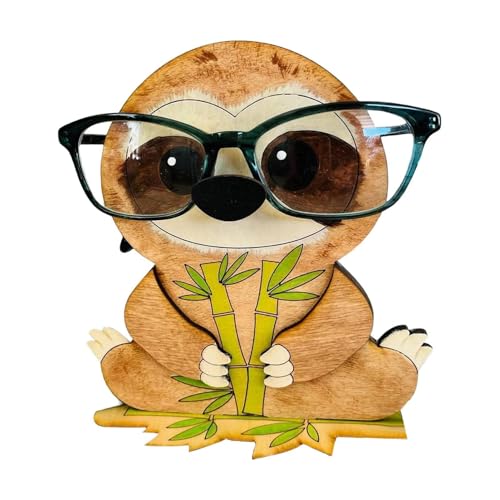 Brillenhalter für Haustiere – Brillenhalter, lustiger dekorativer Organizer für Brillen, Brillenhalter aus strapazierfähigem Holz | handgeschnitzter Brillenhalter aus Holz, niedlich Brillenhalter für Haustiere – Brillenhalter, lustiger dekorativer Organizer für Brillen, Brillenhalter aus strapazierfähigem Holz | handgeschnitzter Brillenhalter aus Holz, niedlich von Generic
