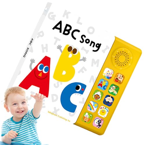 British Nursery Rhyme - Book Interactive Sound for Children | 10 pädagogische Lieder, frühes Lernspielzeug, pädagogische Unterstützung für Sprachentwicklung und Aufklärung Englisch von Generic