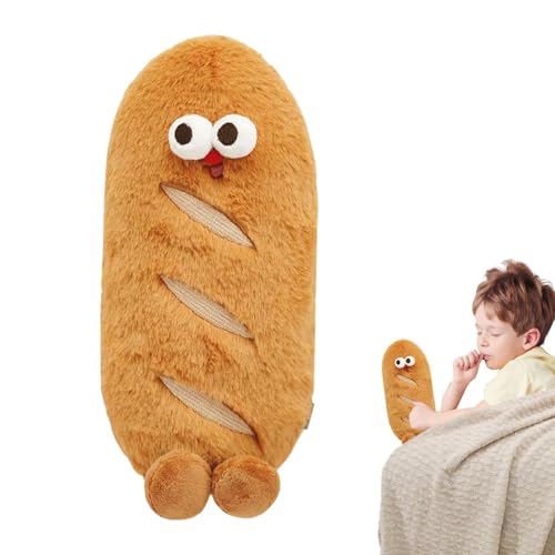 Brot-Plüschspielzeug – Plüschspielzeug, entzückendes Lebensmittelspielzeug, Brot-Plüschspielzeug, lustige Heimdekoration, niedliches Plüschtier aus braunem Brot für Kinder Brot-Plüschspielzeug – Plüschspielzeug, entzückendes Lebensmittelspielzeug, Brot-Plüschspielzeug, lustige Heimdekoration, niedliches Plüschtier aus braunem Brot für Kinder von Generic