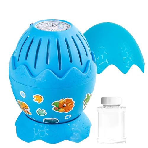 Bubble Bubbles für Dinosaurier-Eier, automatische Seifenblasenmaschine für Dinosaurier-Eier | 13 Löcher, leichte Blasen, Party Favor mit tragbarer Lösung für und Mädchen Bubble Bubbles für Dinosaurier-Eier, automatische Seifenblasenmaschine für Dinosaurier-Eier | 13 Löcher, leichte Blasen, Party Favor mit tragbarer Lösung für und Mädchen von Generic