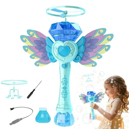 Bubble Spule, Bubble Wands | Boal Blower USB mit Ladelösungen – Unterhaltung im Freien für Familienveranstaltungen, Geburtstag, Hochzeit, Strände Bubble Spule, Bubble Wands | Boal Blower USB mit Ladelösungen – Unterhaltung im Freien für Familienveranstaltungen, Geburtstag, Hochzeit, Strände von Generic
